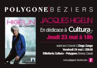 Jacques Higelin en dédicace. Le jeudi 23 mai 2013 à Béziers. Herault.  18H00